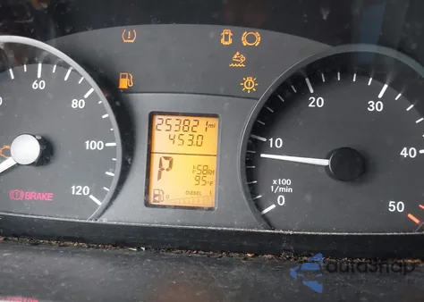 2014 Mercedes-Benz Sprinter 2500 Normal Roof из США, поврежденный, VIN WD3PE7DC7E5923786